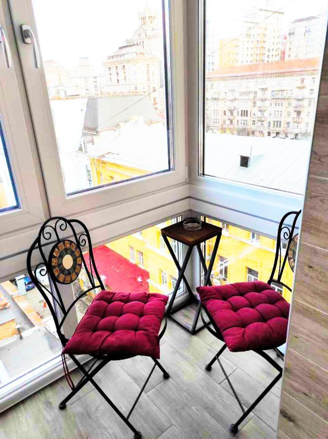 Sauna, Big Jacuzzi , Khreshchatyk Apartments Kiev Dış mekan fotoğraf