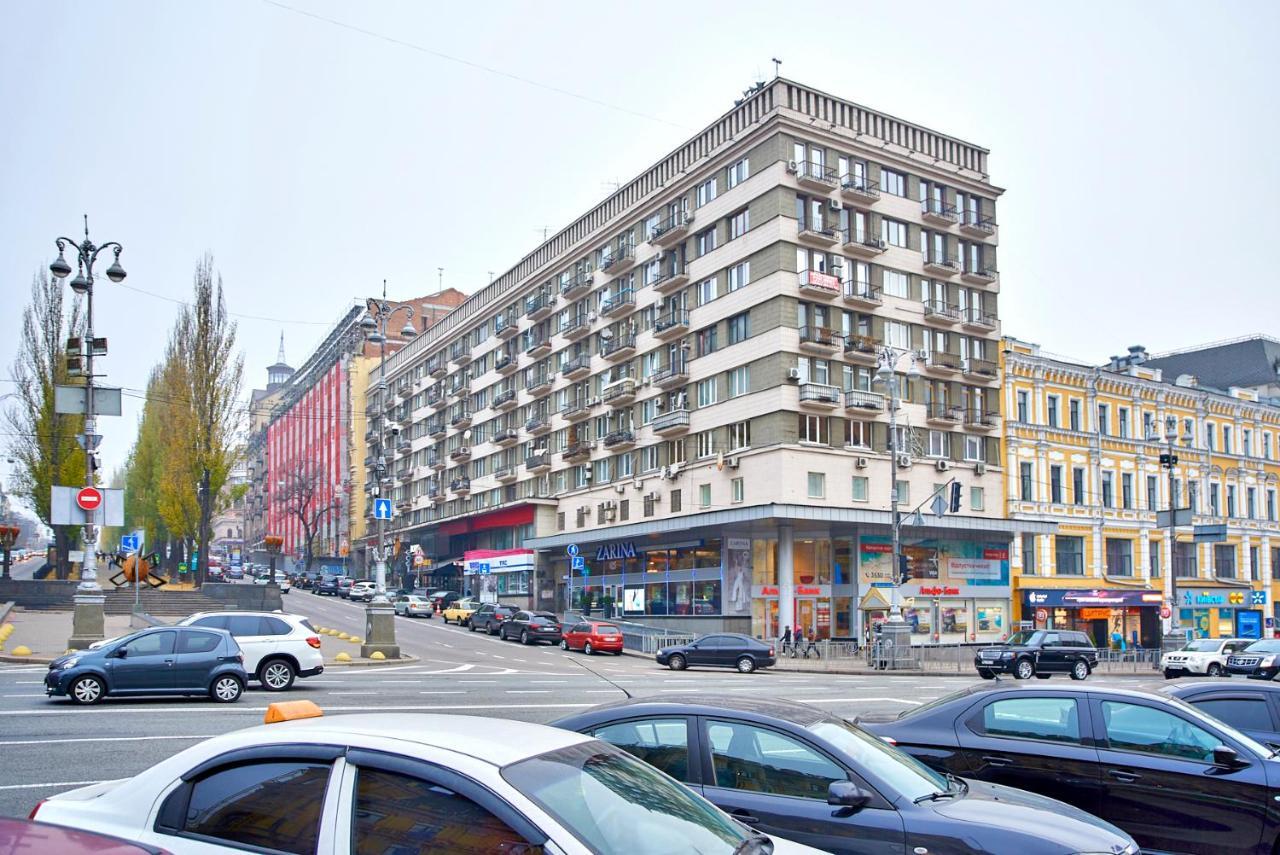 Sauna, Big Jacuzzi , Khreshchatyk Apartments Kiev Dış mekan fotoğraf